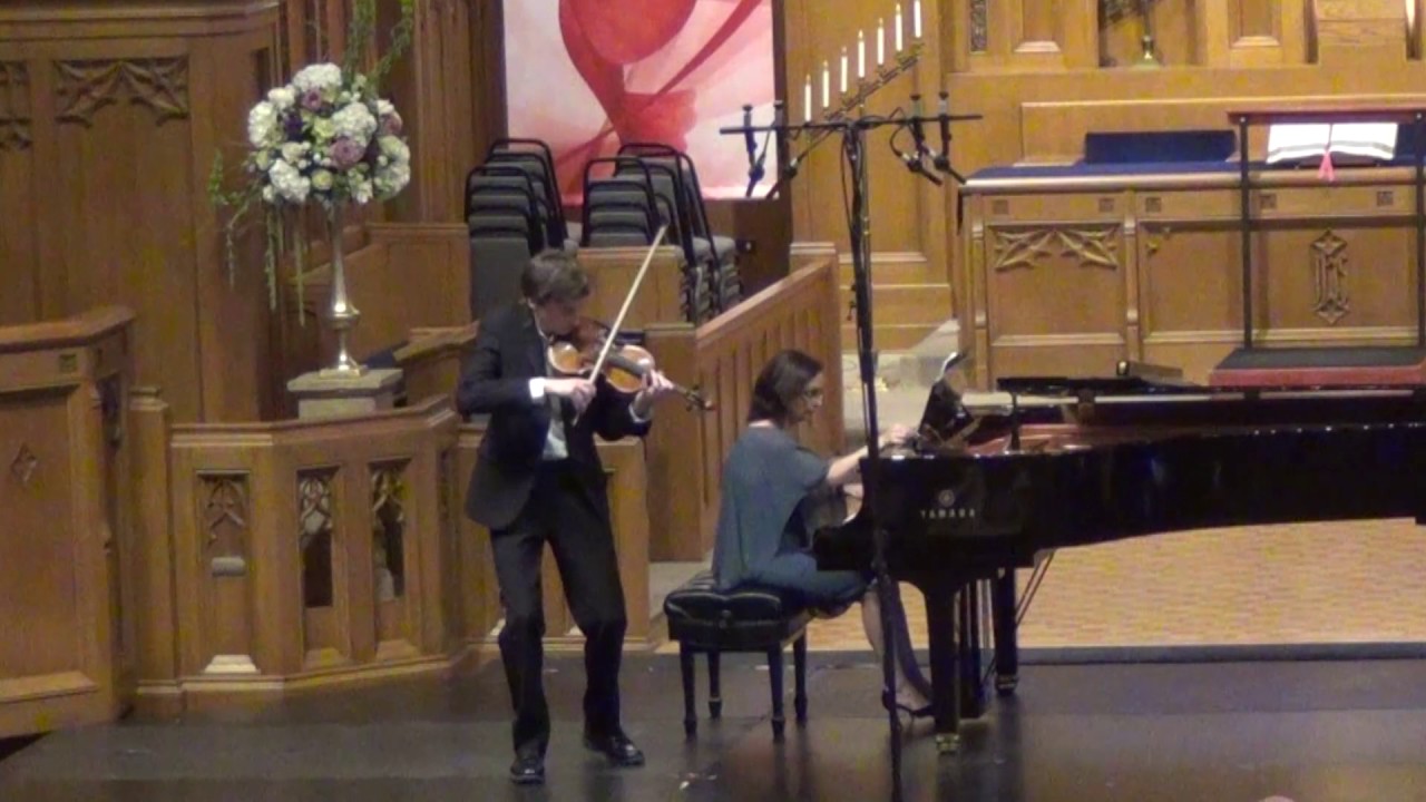 Joshua Brown - Ysaye Caprice d'apres l'Etude en forme de Valse de Saint-Saens