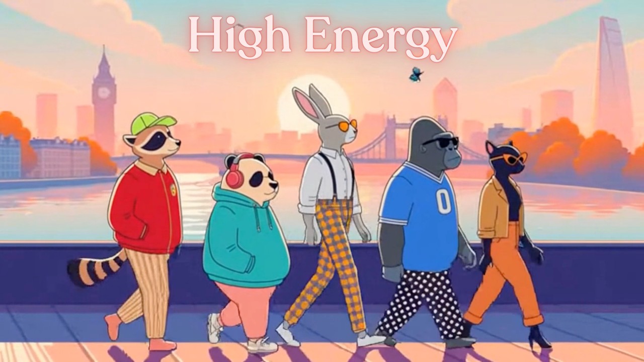 High Energy for Productivity and Focus  (118 BPM) | London Loop | Flow State Supply