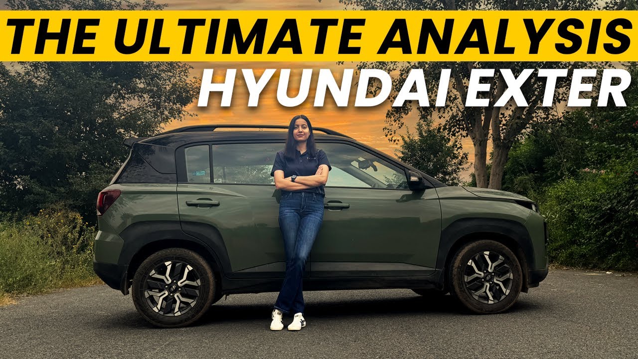 Hyundai Exter Rear Seat & Boot Space Review | Can 3 People Sit In Rear Of The Exter?