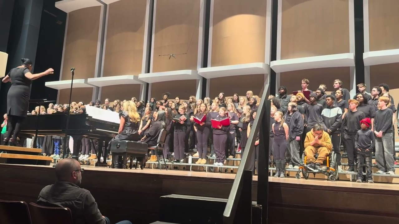 Andersen Choir Performance - All District Honor Choir Concert (January 28, 2026)