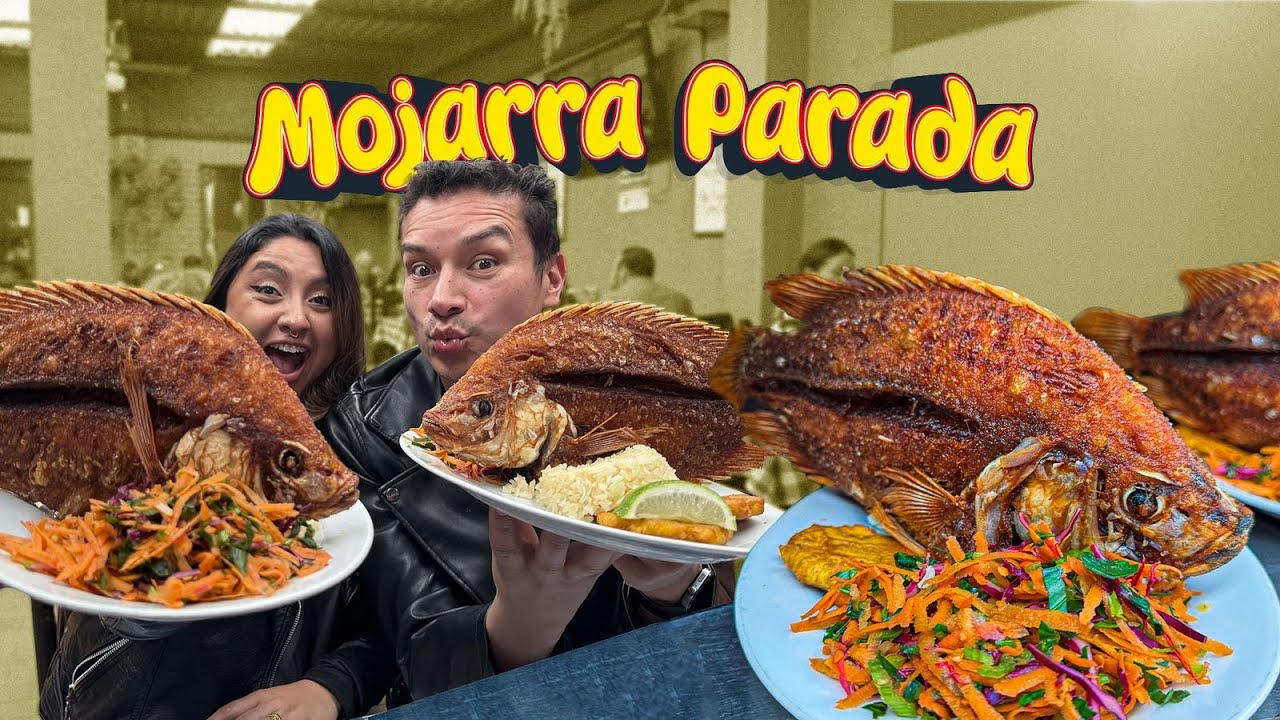 🤯 ¡Una mojarra PARADA, bien crocante y doradita en Bogotá! 😱💥🐟🎣| Los Insaciables