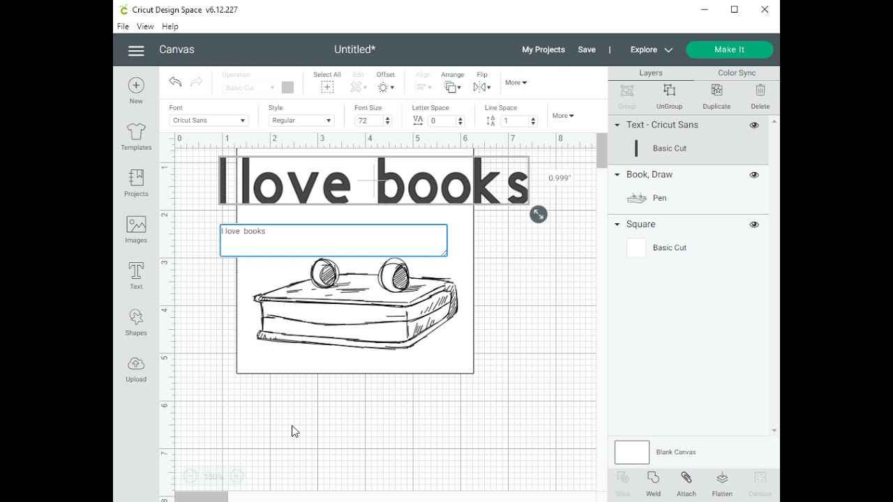 How to flatten on Cricut Design Space!