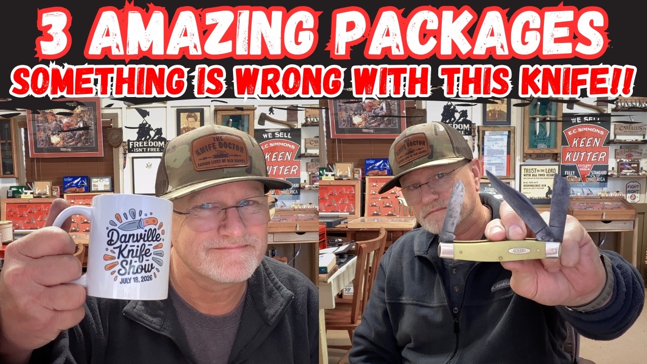 3 Amazing Packages & Something Is Wrong With This Knife!