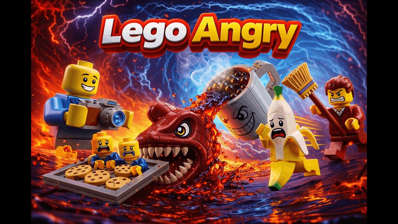 When Everyday Objects Get ANGRY at LEGO Minifigures! | Hilarious Animation