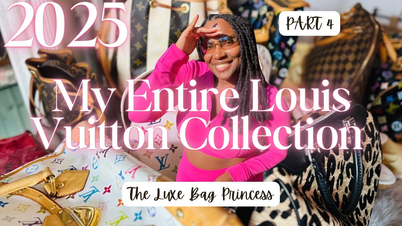 Часть 4: Вся моя коллекция Louis Vuitton, насчитывающая более 100 вещей, 2025 год.