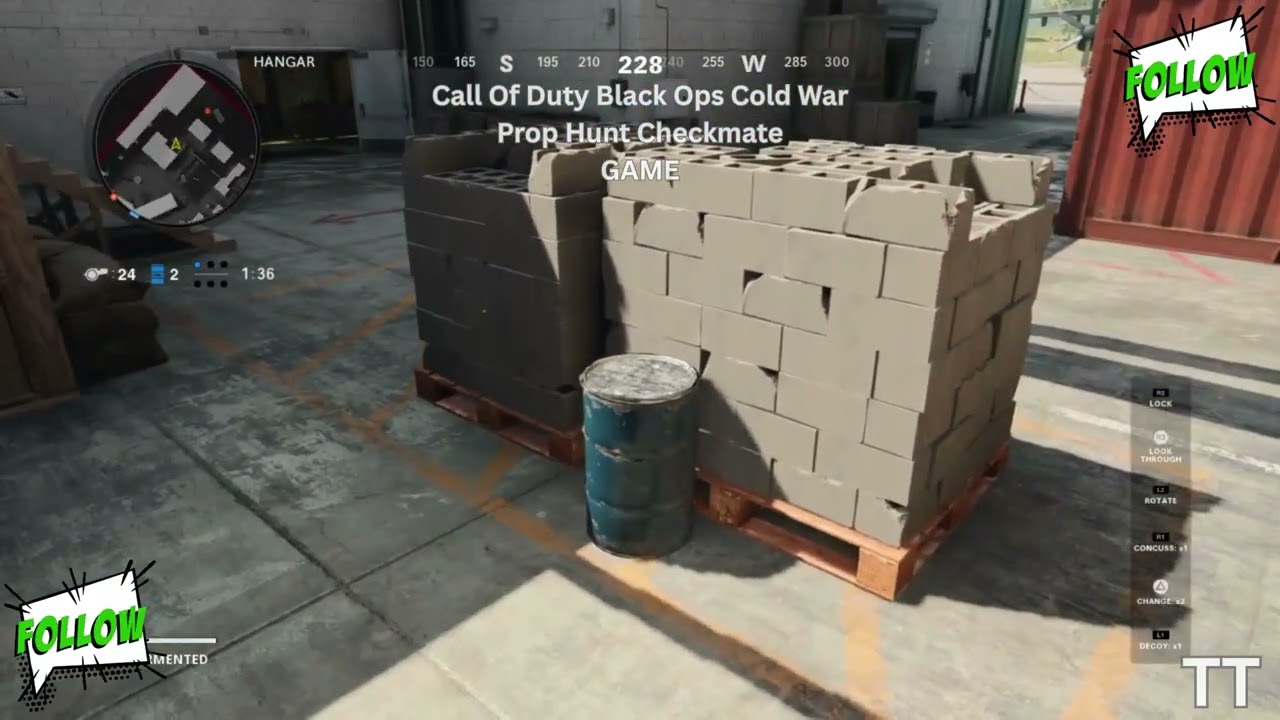 Call Of Duty Black Ops Cold War Prop Hunt Checkmate GAME [Tina Tormented] COD Gameplay