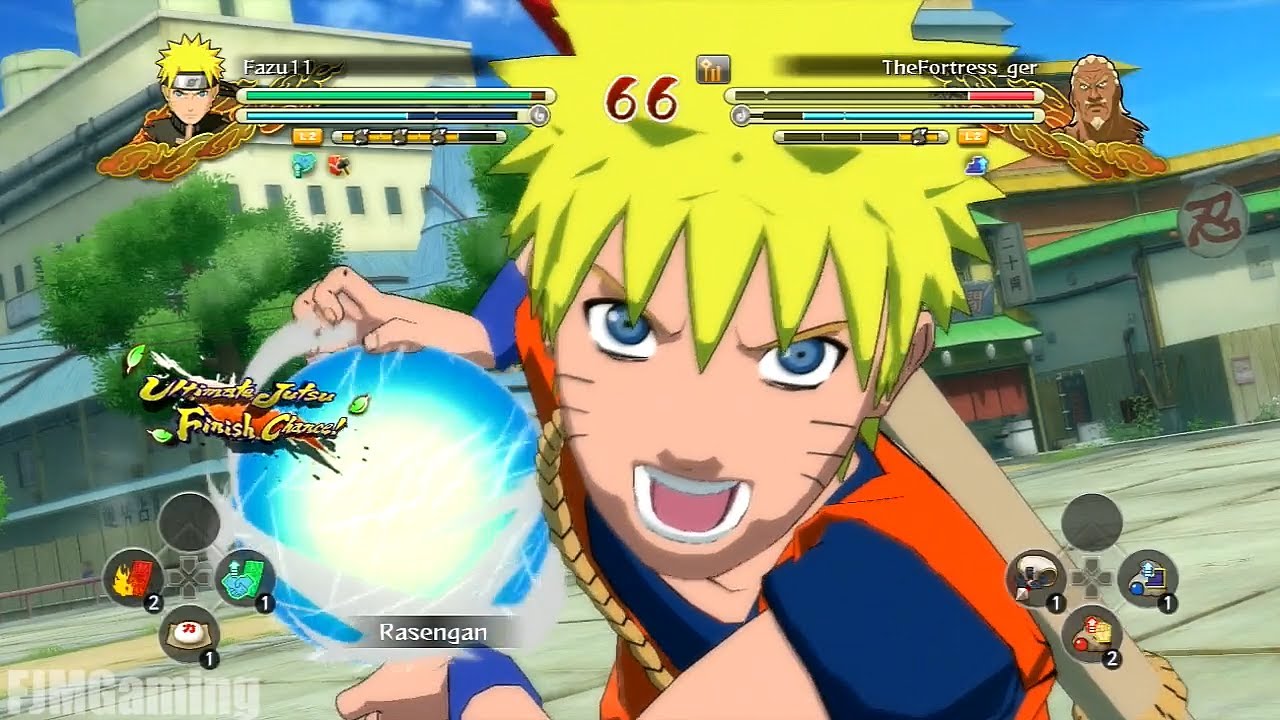 Naruto Ultimate Ninja Storm 3 - Goku Naruto DLC Gameplay [PS3]