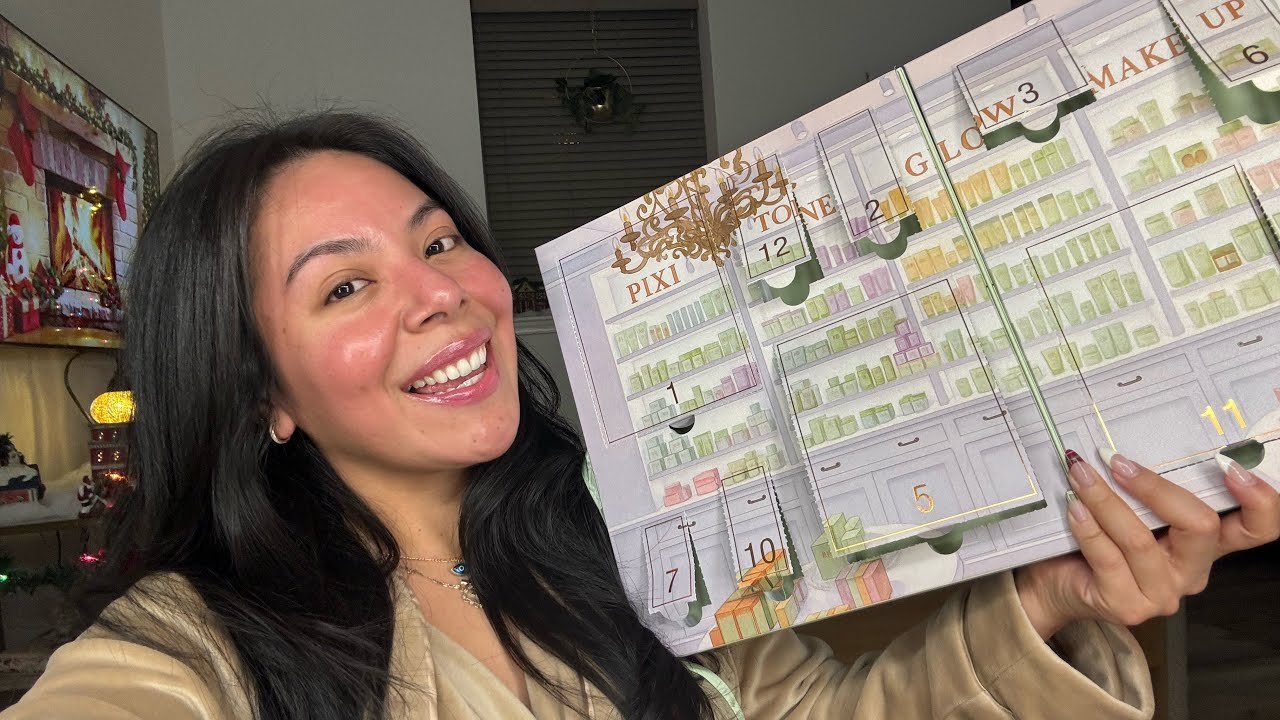 Holiday Glow-Up LIVE: Blowout Routine + Pixi Advent Calendar Unboxing 🎄✨ 