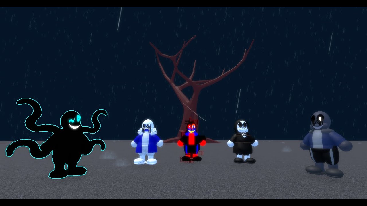 Average Roblox Undertale Game All Section 3 Characters