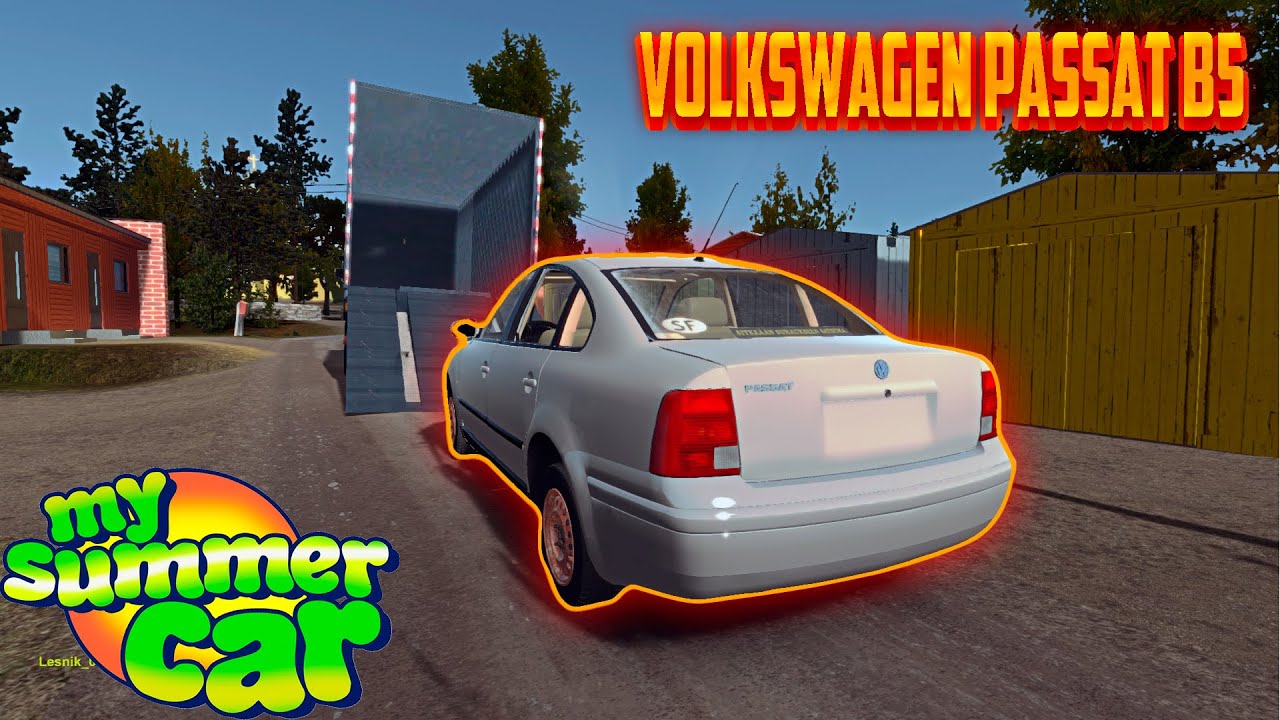 My Summer Car - ОТВЕЗ Volkswagen Passat B5 В МАСТЕРСКУЮ НА ГРУЗОВИКЕ