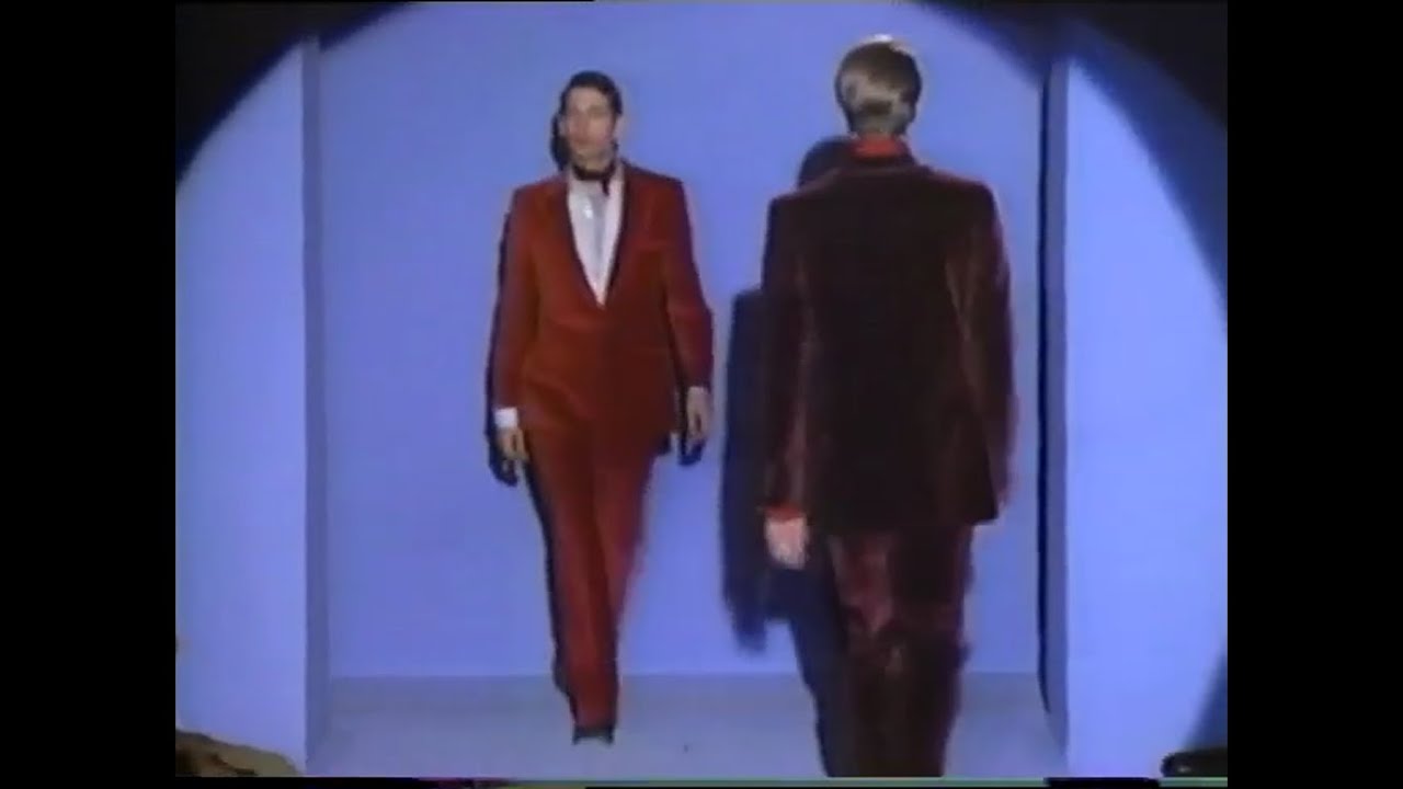 Gucci menswear fall-winter 1996-1997 OFFICIAL AND ORIGINAL VIDEO