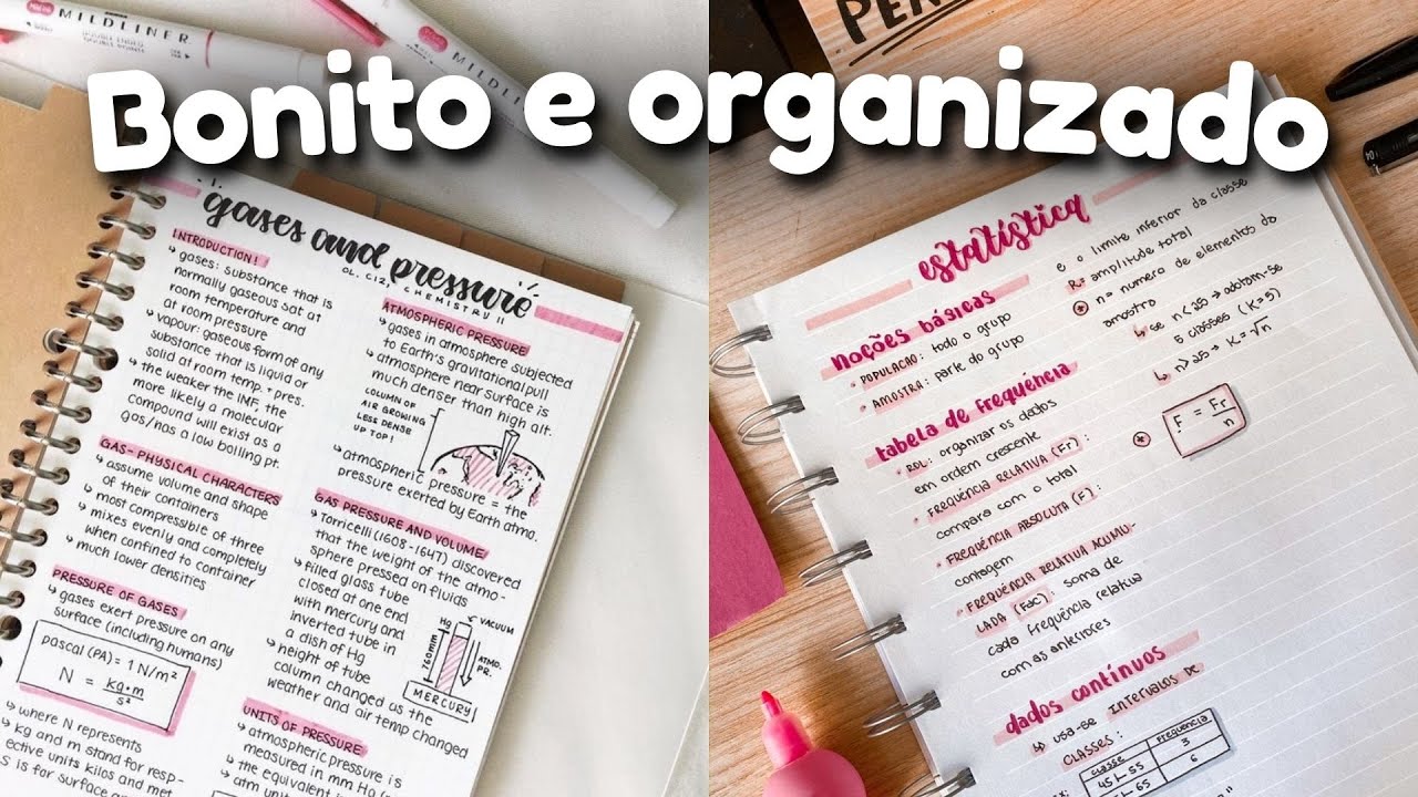 O segredo que deixa qualquer caderno lindo