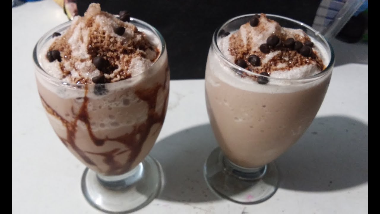 batido de chocolate refrescante | SMOOTHIE de chocolate sin helado