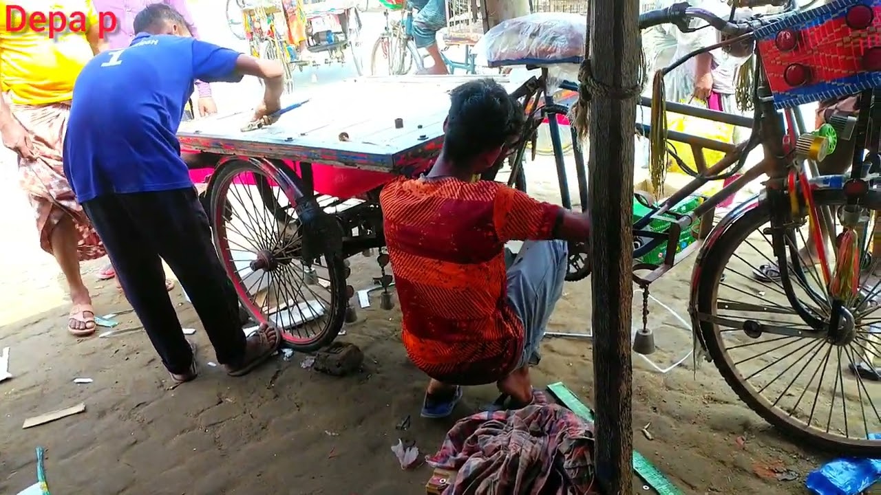 ব্যাটারি চালিত ভ্যান এর কাজ পুরোটা দেখুন না দেখলে মিস করবে