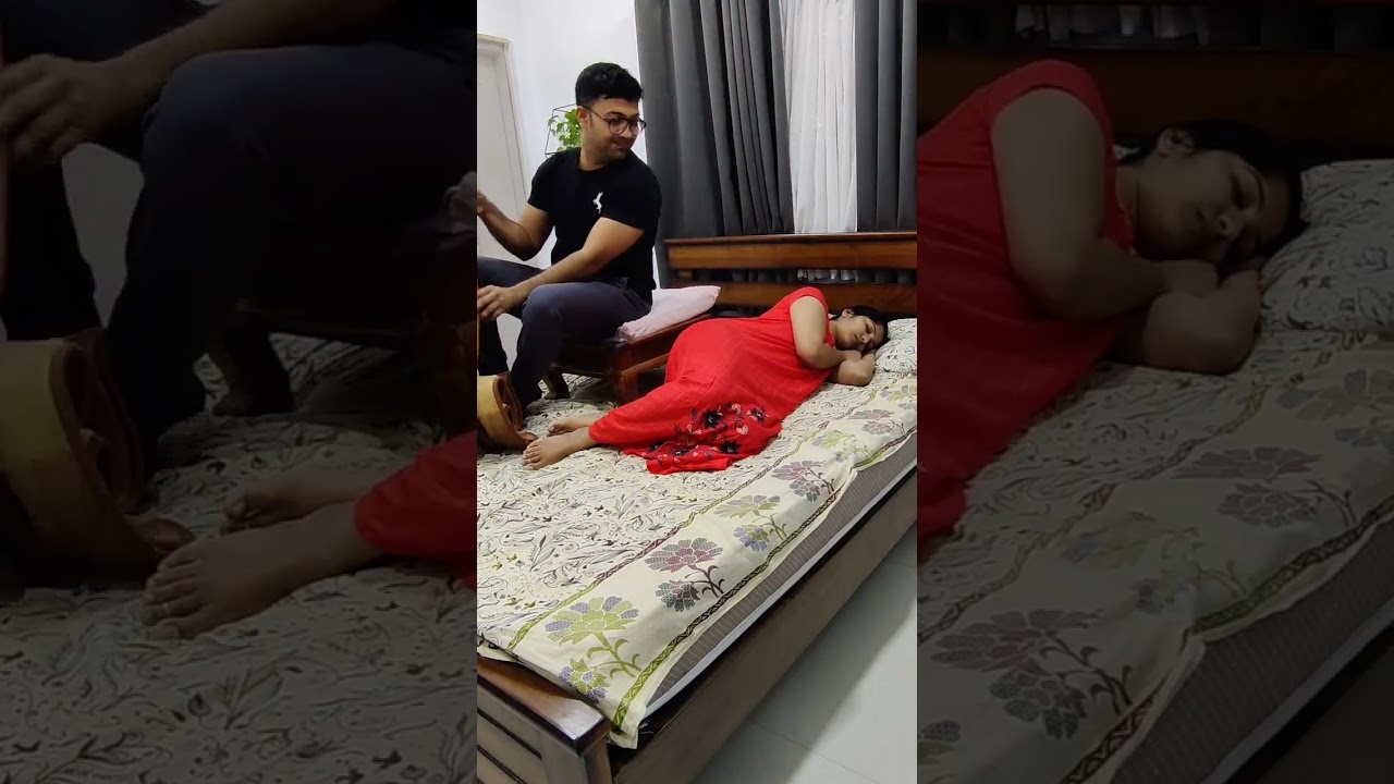 husband scary ghost prank on wife#shorts #funny #scary #couple #trending