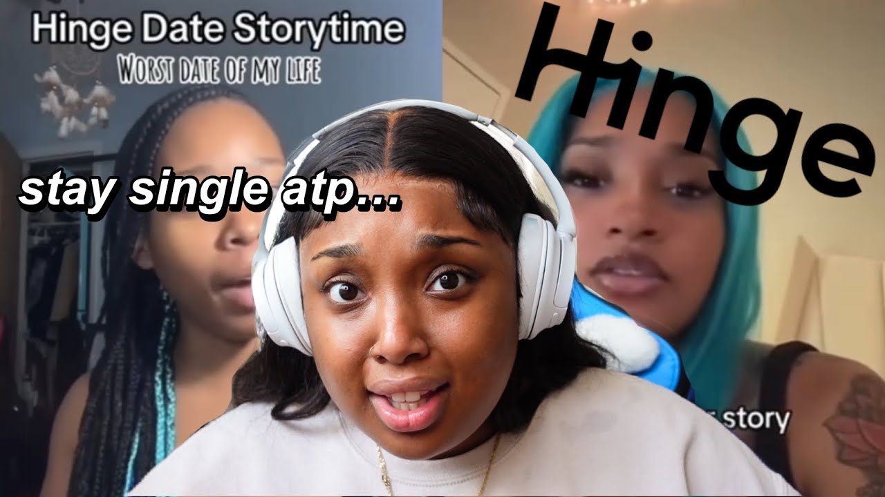 WHATEVER YOU DO, DONT USE HINGE… | reacting to dating horror stories 