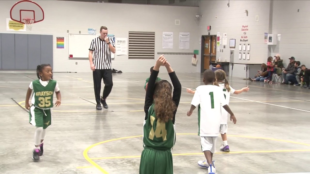 Smith vs. Cheatam - K/1st Grade REC Basketball |12.14.19| Trip Elementary