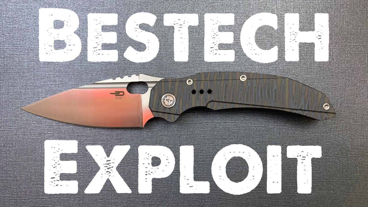 Bestech Exploit - New Front Flipper Design from Todd Knife & Tool