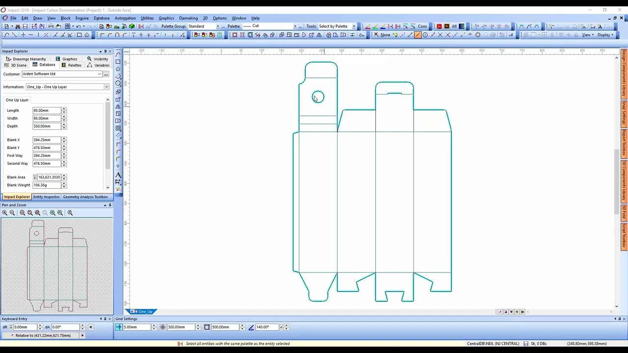 Impact CAD/CAM - Champagne Carton Structural Design, Layout & 3D