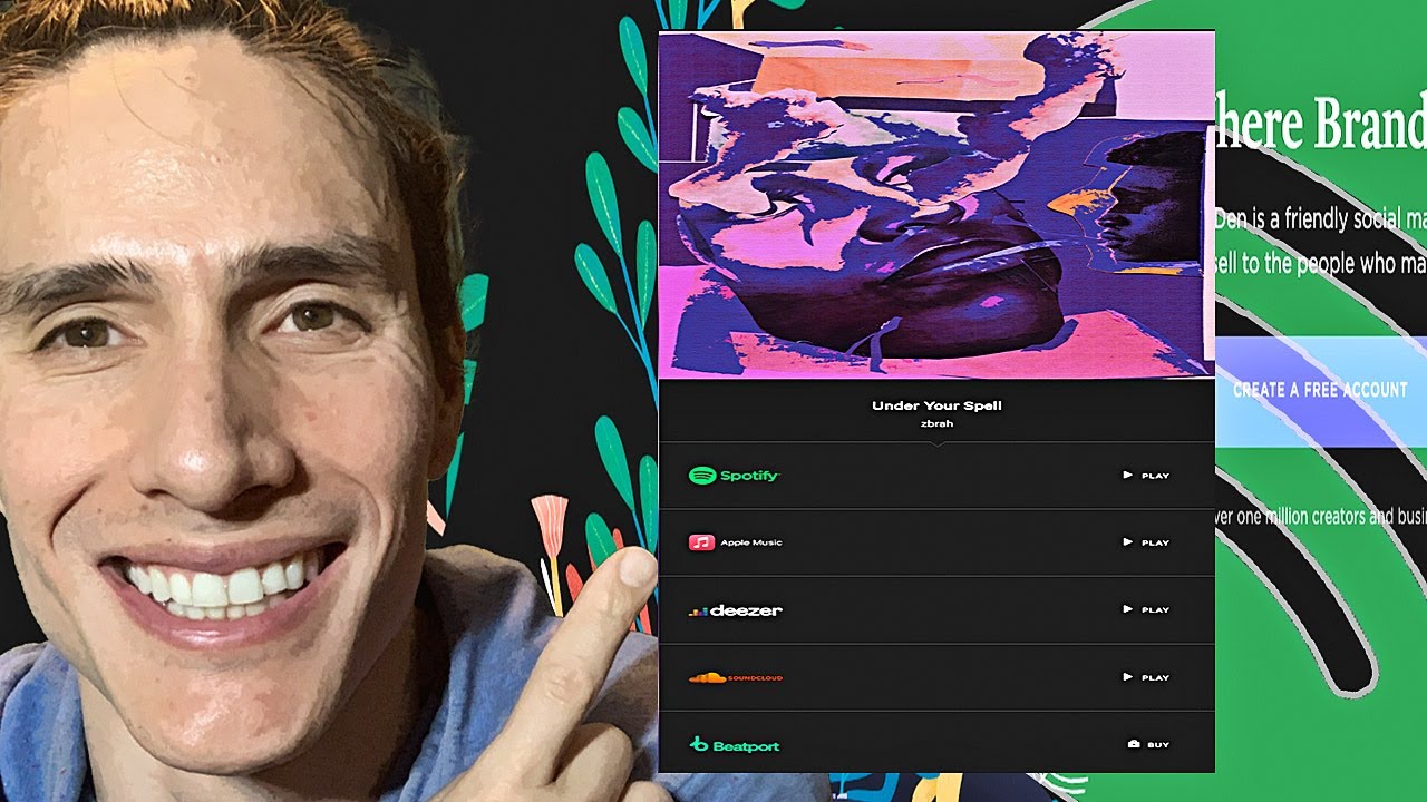 How to create and link your landing page to your Spotify ads using Toneden | Music Marketing Tips