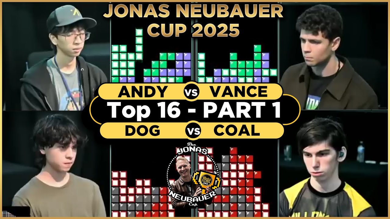DAY 3 BEGINS! | Andy vs Vance & Dog vs Coal  | Jonas Cup Top 16 Part 1