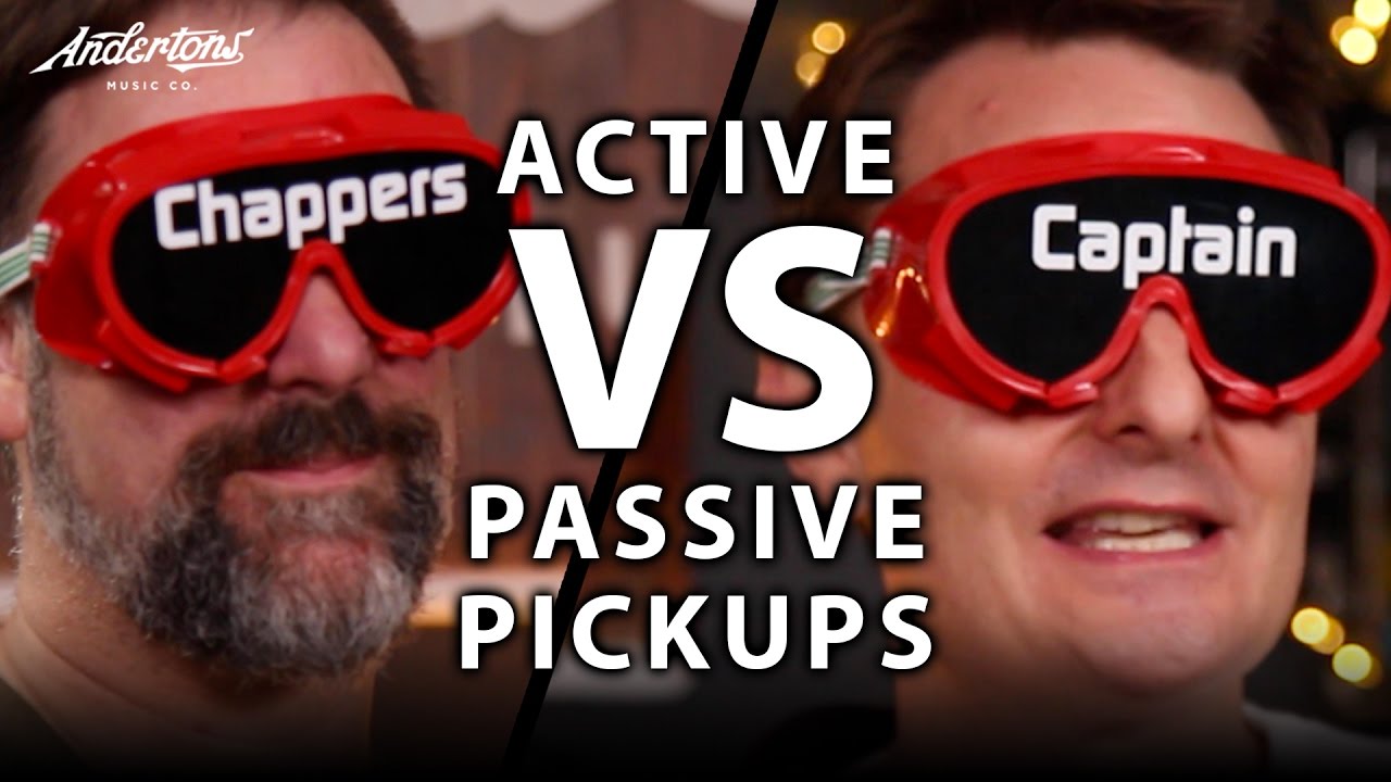 Active Pickups vs Passive Pickups - The Blindfold Challenge!!