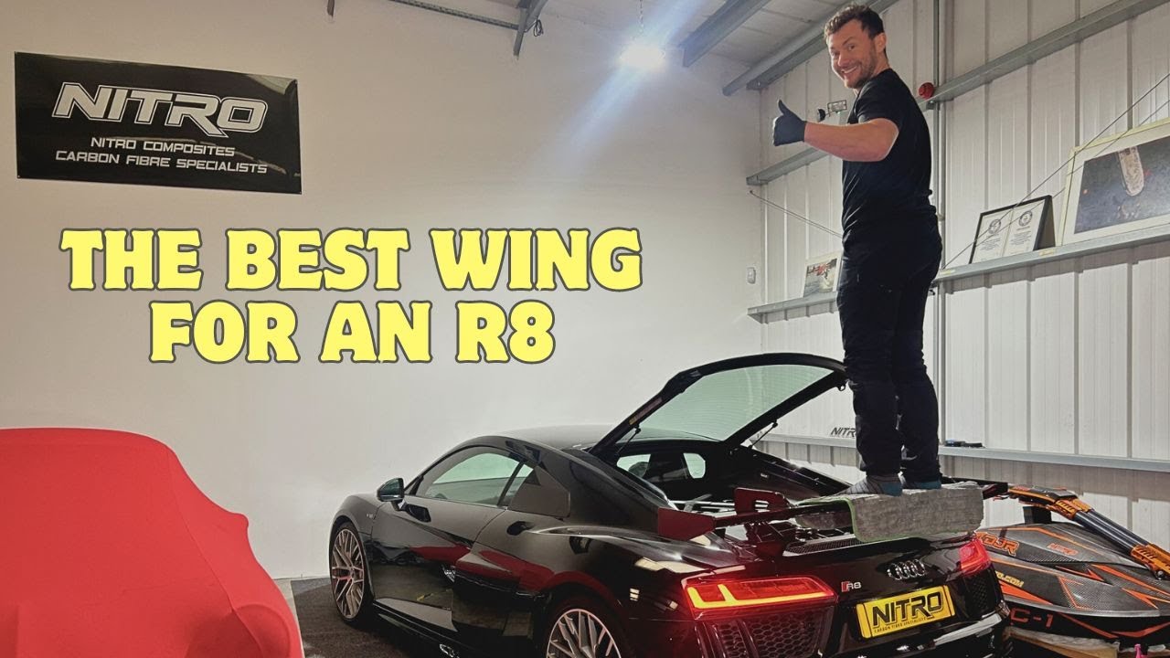 How to fit our Carbon Fibre Performance Wing to the AUDI R8 Gen 2