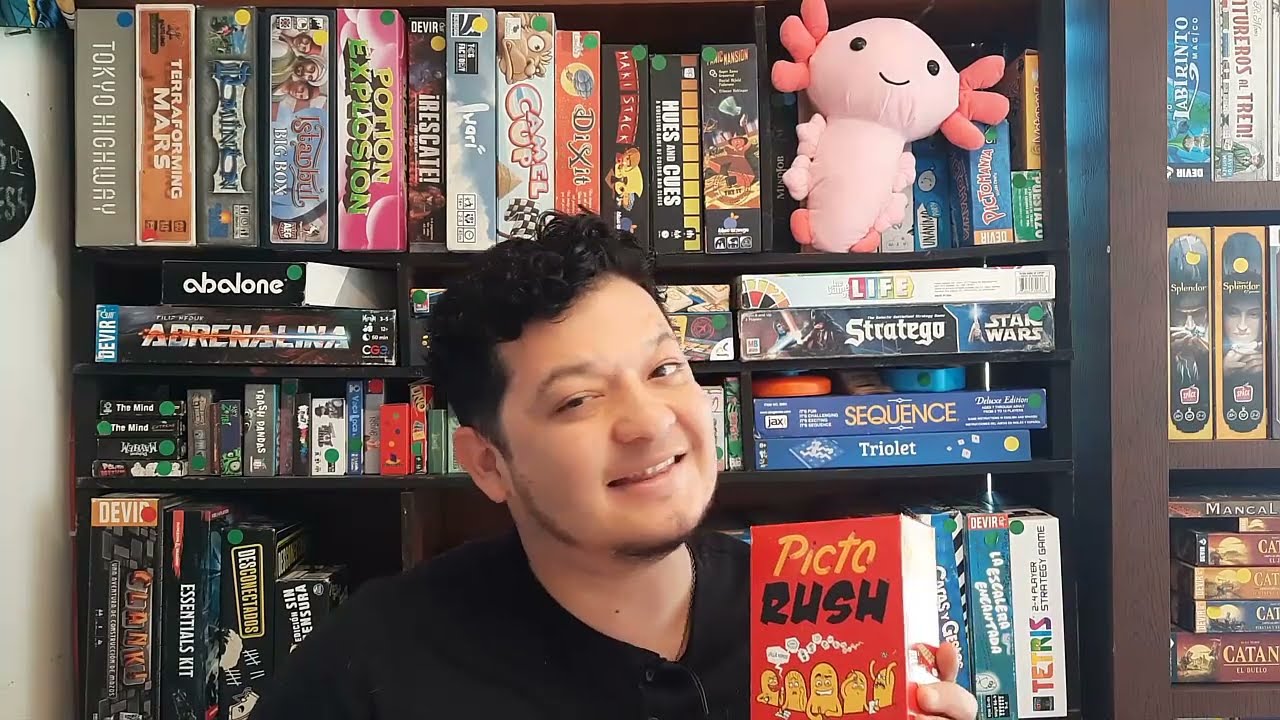 Como jugar PICTO RUSH juego de mesa - Tutorial facil PICTORUSH - JUEGO super intenzo y salvaje -GEIM