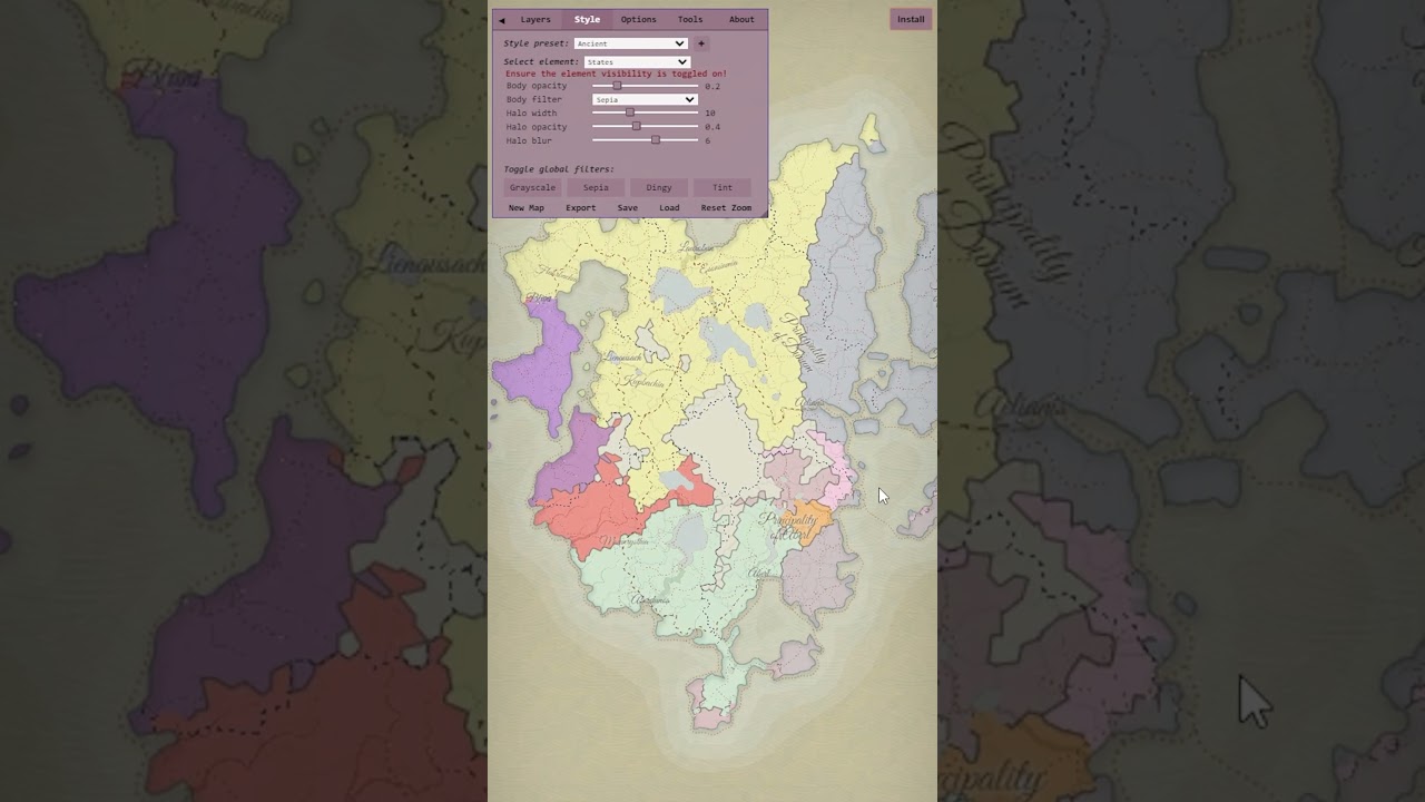 &iexcl;Crea Mapas Fant&aacute;sticos GRATIS! 🗺️ Perfecto para Amantes del Rol y la Fantas&iacute;a ✨#rol #fantasy #rpg