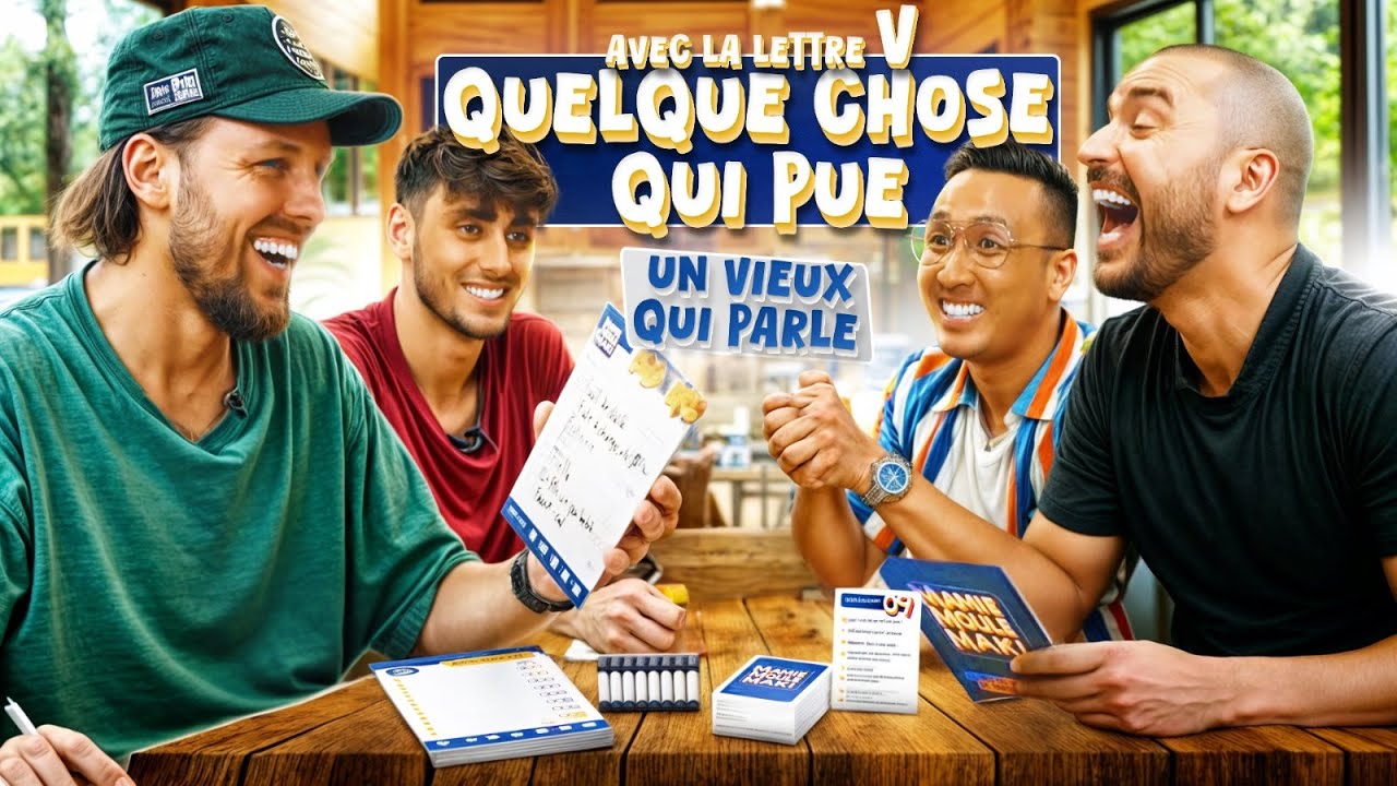 Le jeu où il faut être drôle avec une lettre !