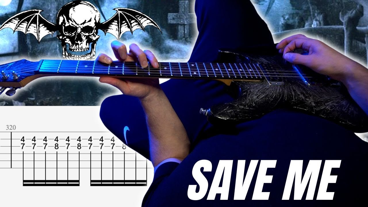 Avenged Sevenfold – Save Me FULL POV Guitar Cover 2025 | SCREEN TABS
