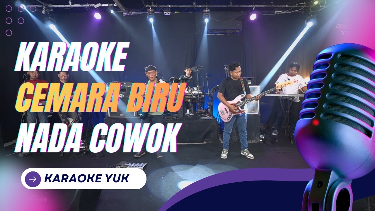 CEMARA BIRU KARAOKE NADA COWOK PRIA