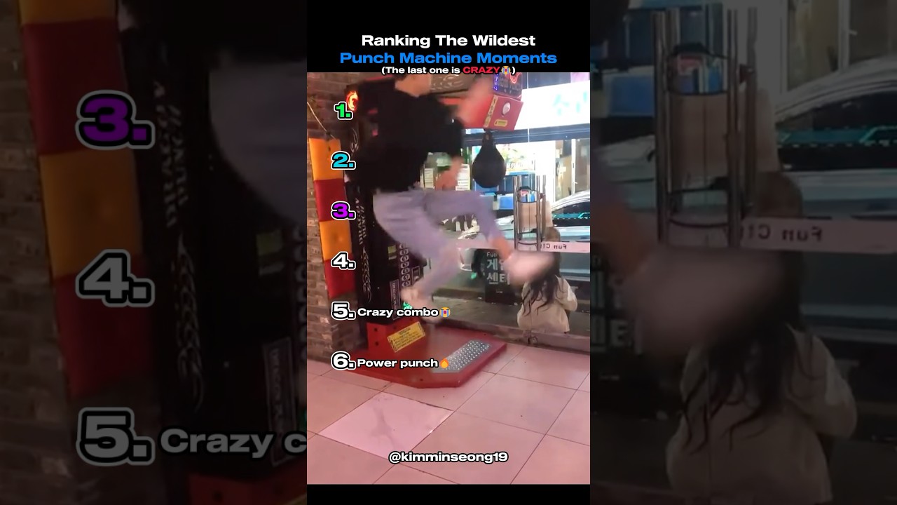 Ranking the wildest punch machine moments