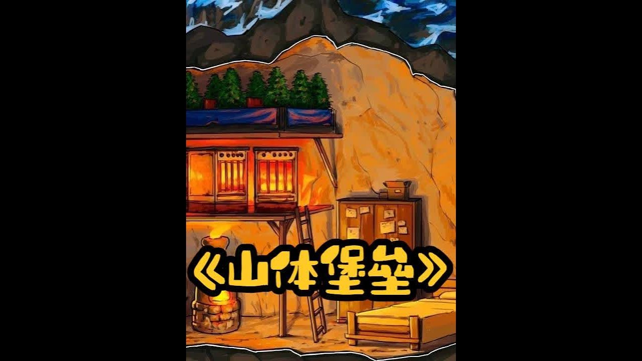 【Rust腐蚀】我建造了坚固的山体堡垒！ #steam游戏 #多人联机 #生存游戏