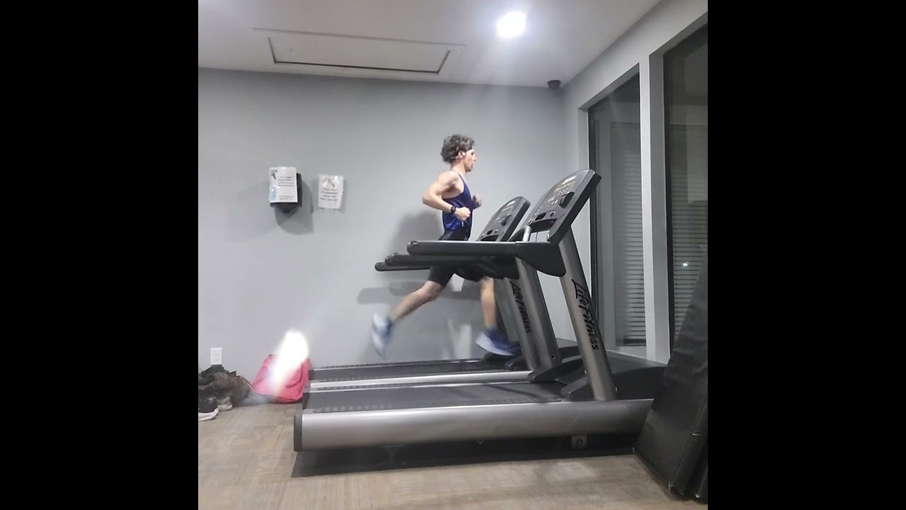 Treadmill Mile in 5:21