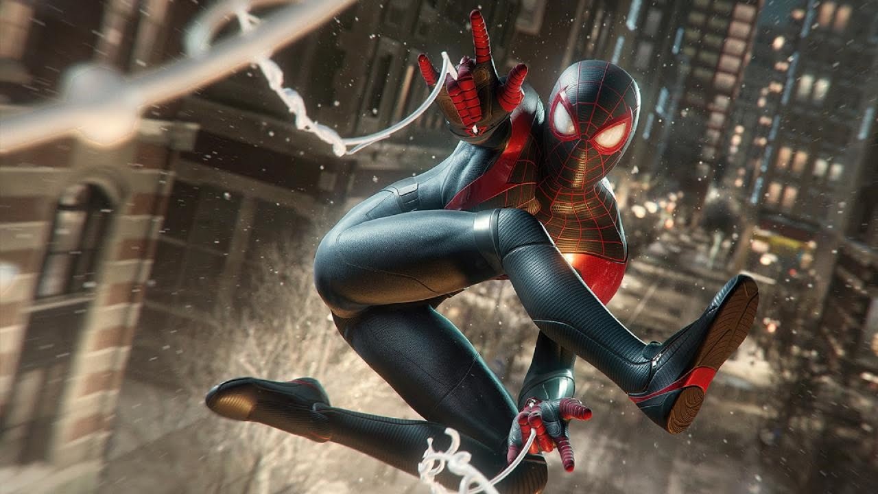 100% all my steam games ( Miles Morales)