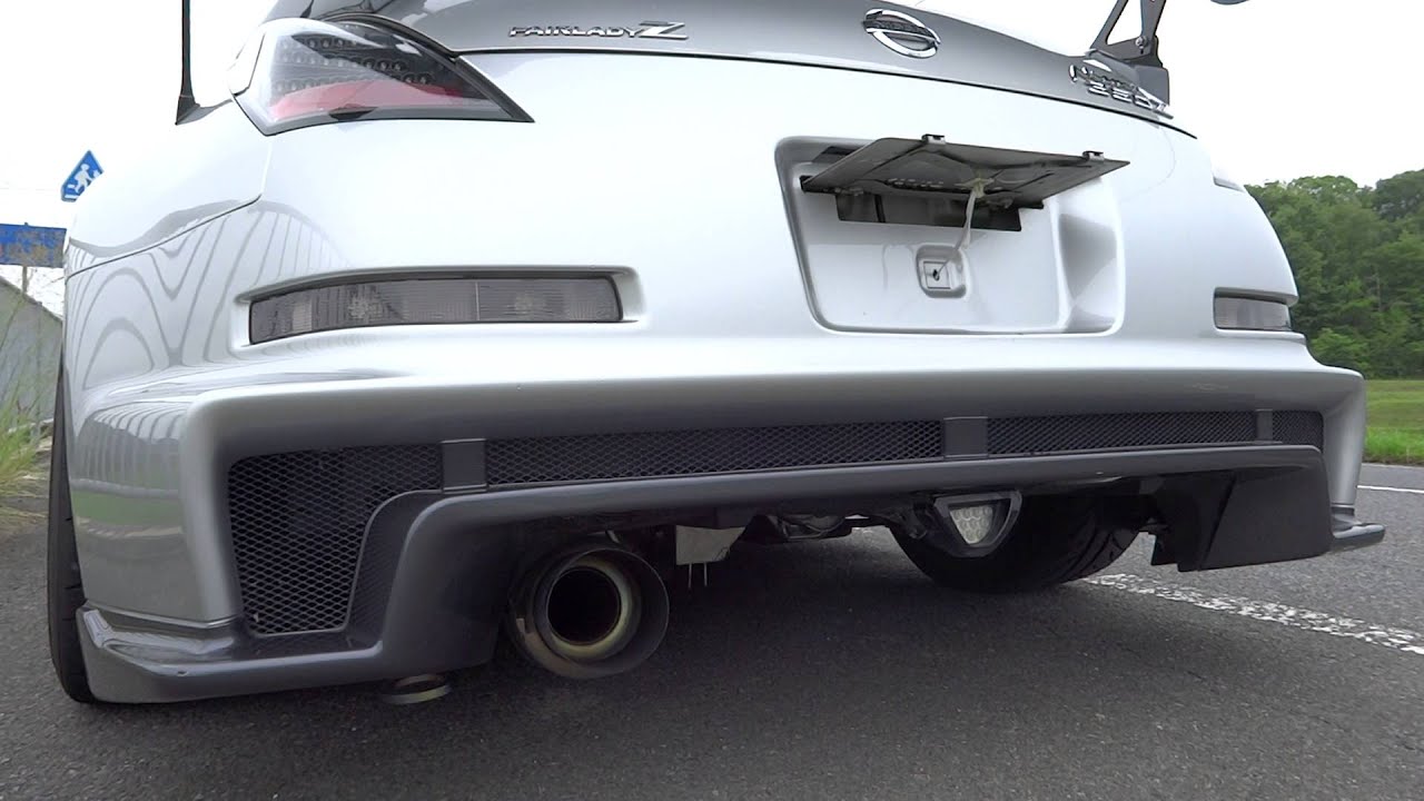 Z33　マフラー音　東名パワード　SARD