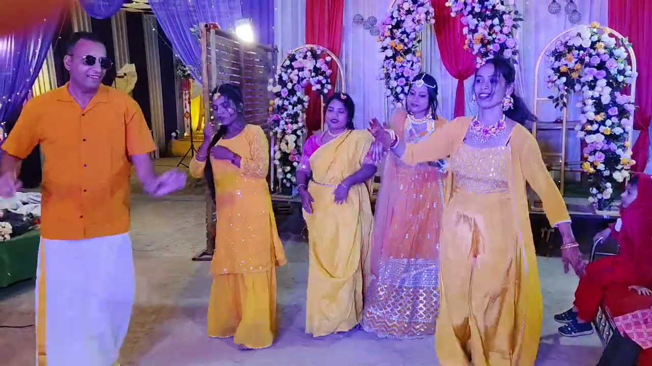 Haldi ceremony dance 