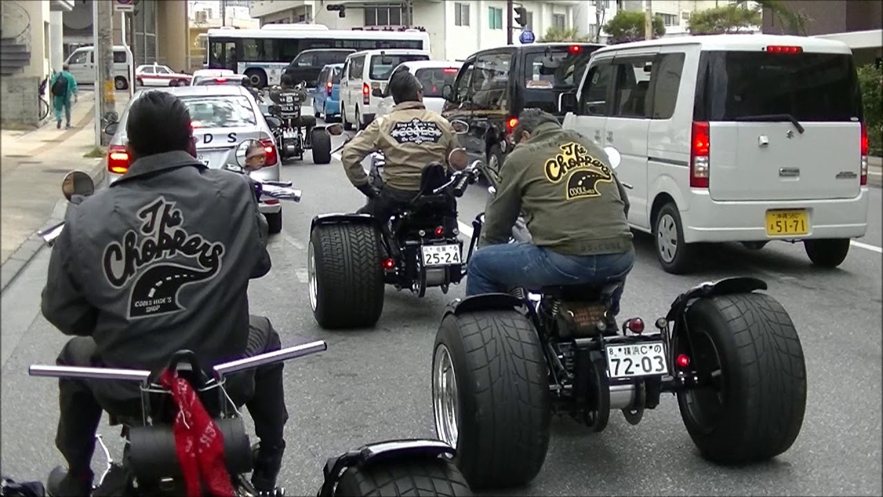 wanted biker okinawa ride 2017 first day