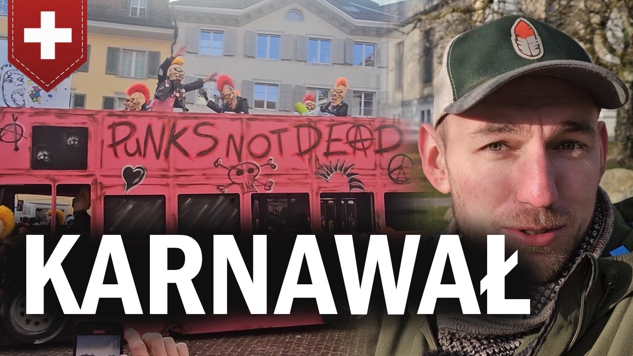 Czy w Szwajcarii protestują ? Owce na drodze i Karnawał 2026. Jak się bawią w Szwajcarii ?