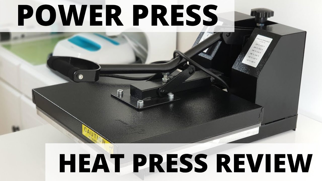 Power Press Heat Press Machine Review & How To Use