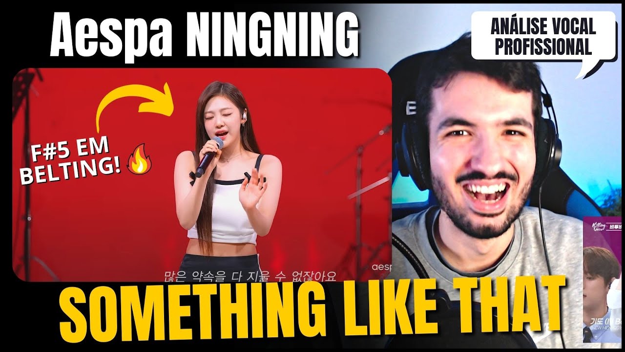 AESPA NINGNING CANTOU AGUDO INCRÍVEL NO IT'S LIVE!