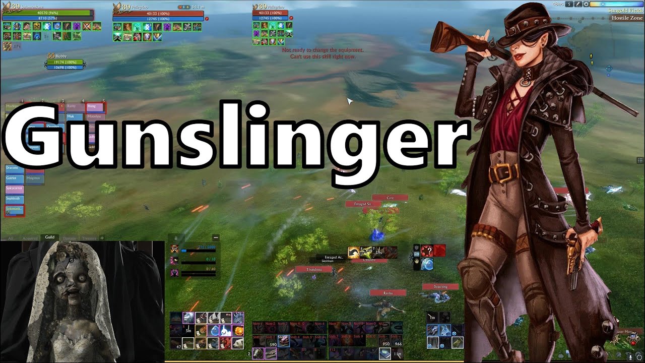 ArcheAge | Gunslinger PvP | RP lol