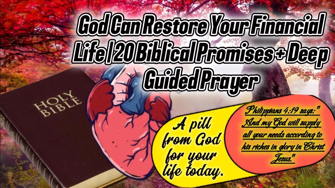 My God Will Supply All Your Needs | 20 Verses + Prayer of Restoration