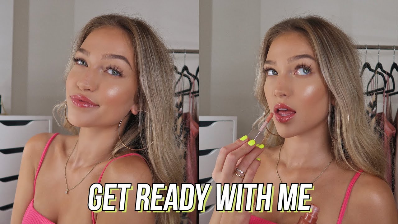 get ready with me for a night out | maddie cidlik