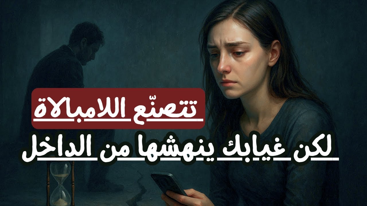 تتصنّع اللامبالاة، لكن غيابك ينهشها من الداخل | كيف تفهم المرأة الصامتة بعد الفراق؟