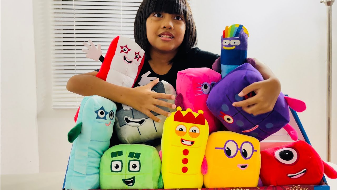 TREJ Surprise Presents Numberblocks Plushies From 1 to 10