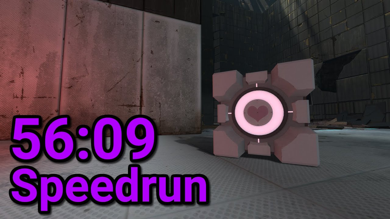 Portal 2 Speedrun in 56:09