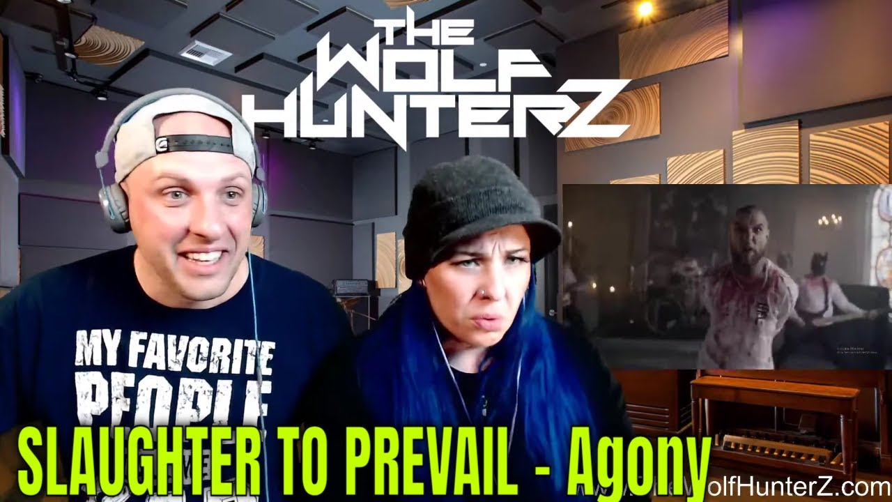 SLAUGHTER TO PREVAIL - Agony (Official Music Video) THE WOLF HUNTERZ Reactions