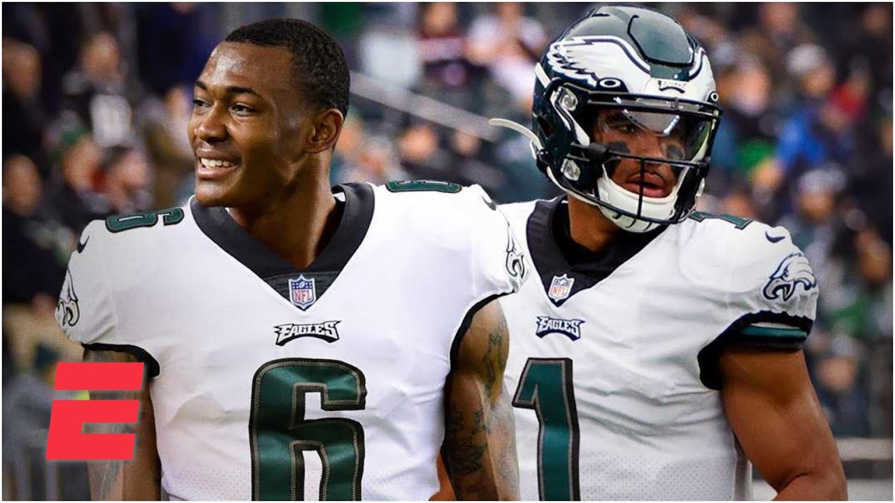 Reaction to the Philadelphia Eagles trading up for DeVonta Smith | 2021 NFL Draft